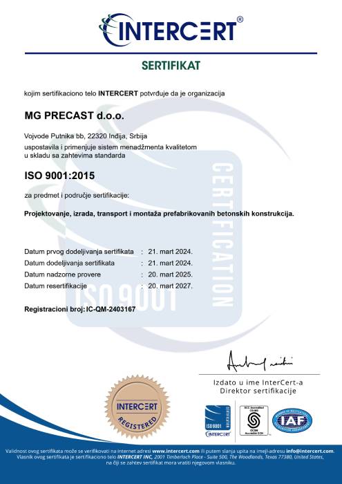 ISO9001-2015-MG Precast-QMS-CA - SR