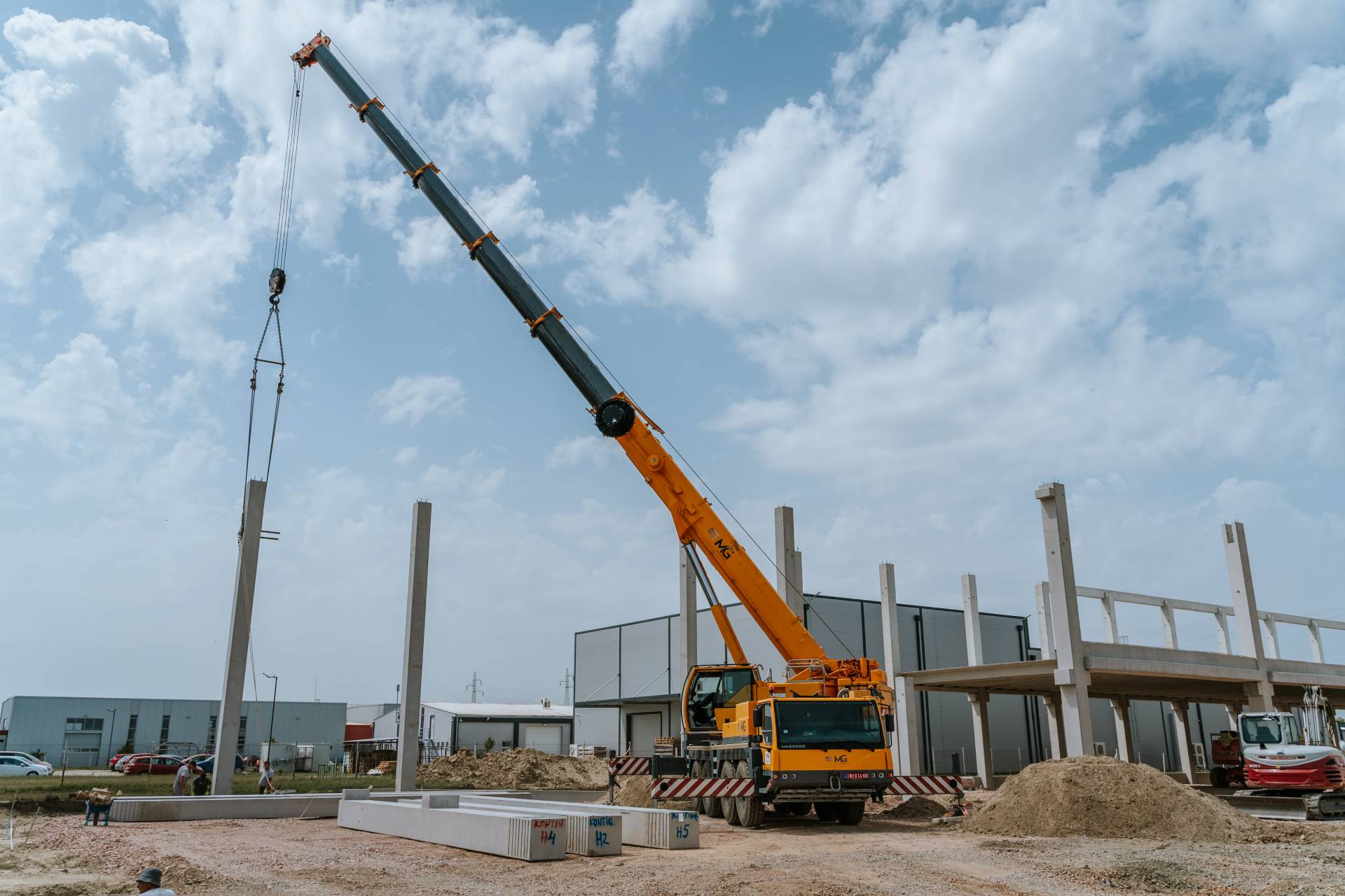izgradnja objekta u Zrenjaninu za klijenta Kontinental gradnja